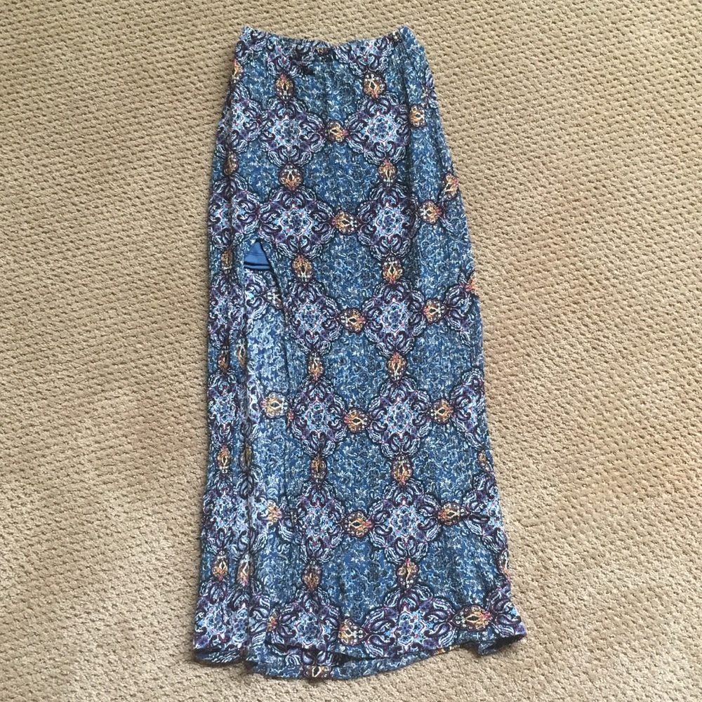 H.i.p. Maxi Skirt w. Slit, XS